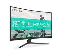 Philips Evnia 3000 32M2C3500L - Écran LED - jeux - incurvé - 32" (31.5" visualisable) - 2560 x 1440 QHD @ 180 Hz - Fast VA - 300 cd/m² - 3500:1 - HDR10 - 0.5 ms - 2xHDMI, DisplayPort - Charbon Charbon
