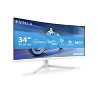 Philips 34M2C5501A/00 écran plat de PC 86,4 cm (34") 3440 x 1440 pixels Wide Quad HD LCD Blanc