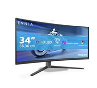 Philips Evnia 34M2C6500/00 écran plat de PC 86,4 cm (34") 3440 x 1440 pixels Wide Quad HD QD-OLED Gris