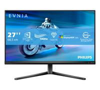 Philips Evnia 27M2N5500 - Moniteur de Jeu QHD 27 Pouces, 180 Hz, FreeSync Prem., Comp. G-Sync, HDR400 (2560x1440, 1 ms, HDMI, DisplayPort) Noir/Gris