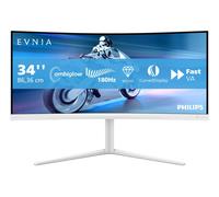 Philips Evnia 5000 34M2C5501A/00 écran plat de PC 86,4 cm (34 ) 3440 x 1440 pixels Wide Quad HD LCD Blanc