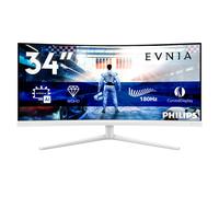 Philips 34M2C5501A/00 écran plat de PC 86,4 cm (34") 3440 x 1440 pixels Wide Quad HD LCD Blanc