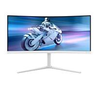 Philips 34M2C5501A/00 écran plat de PC 86,4 cm (34") 3440 x 1440 pixels Wide Quad HD LCD Blanc