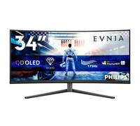 Philips Evnia 34M2C6500/00 écran plat de PC 86,4 cm (34") 3440 x 1440 pixels Wide Quad HD QD-OLED Gris