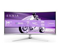 Philips Evnia 8000 34M2C8600 - Moniteur OLED - jeux - incurvé - 34" - 3440 x 1440 WQHD @ 175 Hz - 1000 cd/m² - 1000000:1 - DisplayHDR 400 True Black - 0.1 ms - 2xHDMI, DisplayPort, USB-C -...