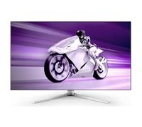Philips Evnia 8000 42M2N8900 - Moniteur OLED - jeux - 42" (41.54" visualisable) - 3840 x 2160 4K - 450 cd/m² - 15000000:1 - HDR10 - 0.1 ms - 2xHDMI, DisplayPort, USB-C - haut-parleurs - blanc