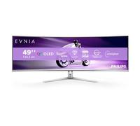Philips Evnia 8000 49M2C8900L - Moniteur OLED - jeux - incurvé - 49" (48.9" visualisable) - 5120 x 1440 Dual Quad HD @ 144 Hz - 1000 cd/m² - 1000000:1 - DisplayHDR 400 True Black - 0.03 ms -...
