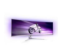 Philips Evnia 8000 49M2C8900L/00 écran plat de PC 124,2 cm (48.9") 5120 x 1440 pixels Dual QHD QD-OLED Blanc