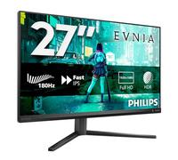 PHILIPS Evnia Gaming Moniteur 27M2N3200AM 27 Pouce 180Hz Fast IPS Dalle, 1ms GtG, HDR10, G-Sync Compatible, Ajustable en Hauteur, Haut-parleurs, (1920x1080 HDMI 2X 2.0 DP 1x 1.4) Gris foncé