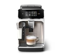 Philips Expresso broyeur Série 2300-4 Boissons, Écran tactile coloré, Carafe LatteGo, 40% plus silencieux grâce à SilentBrew, Broyeur 100% Céramique, Machine à café à grain Blanc Chromé (EP2333/40)