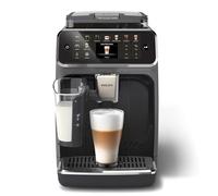 Philips Expresso broyeur Série 5500 - 20 Boissons Chaudes et Glacées, Carafe LatteGo facile à nettoyer, SilentBrew, QuickStart, Machine à café à grain Noir/Argent (EP5544/50)