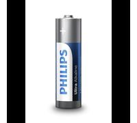 Philips eXtremeLife LR6E4B/10 Piles alcalines AA 1.5V pack de 4 conservation 7 ans sans métaux lourds