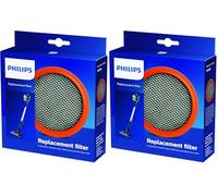 Philips FC8009/01 Aspirateur de rechange en plastique SpeedPro & SpeedPro Aqua (Lot de 2)