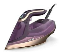 Philips Fer à vapeur DST8040/30 – 3000W, semelle SteamGlide Elite, 260 g/min, 0.35L, violet