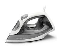 Philips Fer à Vapeur Série 2000 - Jusqu'à 25g/min de Vapeur Continue. 2000W. Réservoir d'Eau 250 ml. Défroissage Rapide. 4 Réglages. Semelle Céramique. Léger pour Repassage Facile. Gris (DST2020/80)