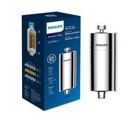 Philips Filtre de douche Water - 1 cartouche, réduit le chlore jusqu'à 99%, chrome, 50 000 L