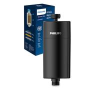 Philips Filtre de douche Water AWP1775BK – réduit le chlore jusqu’à 99% – 50 000 L – Noir