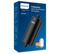 Philips Filtre de douche Water, 50 000 L, NOIR, réduit le chlore jusqu’à 99%, s’installe facilement, compatible tuyaux et robinets standard