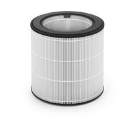 Philips Filtre de rechange authentique NanoProtect HEPA, durée de vie jusqu'à 12 mois, filtre 99,5% de particules de 0,003 μm, blanc/noir (FY0194/30)
