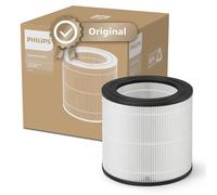 Philips Filtre de remplacement d'origine pour purificateur d'air AC0650 et AC0651/10, NanoProtect HEPA, 12 mois, indicateur à vie, noir/blanc (FY0611/30)