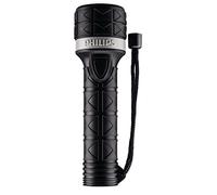 Philips Flashlights torche/10 - Lanterne (main, LED, AA, Noir, Caoutchouc, alcaline)
