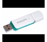 Philips FM08FD75B/00 Clé USB 8 Go USB Type-A 3.2 Gen 1 Turquoise/Blanc - Dimensions 20x59x9mm, Poids 8g