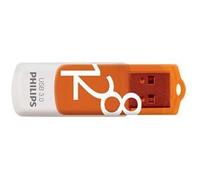 Philips FM12FD00B lecteur USB flash 128 Go USB Type-A 3.2 Gen 1 (3.1 Gen 1) Orange, Blanc