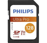 Philips FM12SD65B - Carte mémoire flash - 128 Go - Video Class V30 / UHS-I U3 / Class10 - SDXC UHS-I