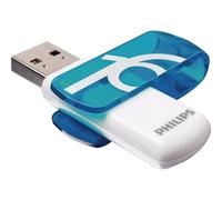 Philips FM16FD00B Vivid Edition 3.0 - Clé USB - 16 Go - USB 2.0 - bleu électrique