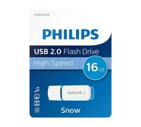 Philips Snow Édition High Speed clé USB 2.0 16 Go pour PC, Ordinateur Portable, Stockage de données informatiques, Vitesse de Lecture jusqu'à 21 Mo/s
