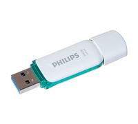 Philips FM25FD75B/00 Clé USB 256Go USB Type-A 3.2 Gen 1 Boîtier Turquoise et Blanc, Dimensions 59x20x9mm, Poids 8g