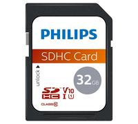 Philips Ultra Speed Carte SDHC 32 Go UHS-I U1, Vitesse de Lecture jusqu'à 80MB/s, V10, Carte mémoire pour Appareil Photo, Tablette, Ordinateur Personnel, Lecteur de Carte, vidéo Full HD