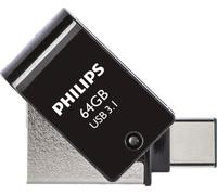 Philips FM64DC152B - Clé USB à mémoire flash - 64 Go - USB 3.1 / USB-C