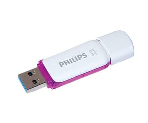 Philips FM64FD75B lecteur USB flash 64 Go USB Type-A 3.2 Gen 1 (3.1 Gen 1) Violet, Blanc