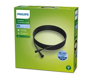 Philips GardenLink, câble d'extension Basse Tension 10m pour Utilisation en extérieur, IP65, Noir