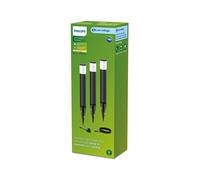 Philips Gardenlink Purex Pack de 3 bornes lumineuses sur socle, LED, 8720169269415, Niedervolt 24 V