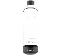PHILIPS GoZero Bouteille de gazeur en PET sans BPA, Soda Maker, Rouge et Argent, Manuel