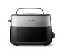 Philips Daily Collection HD2516/90 Grille-pain – 2 tranches, fente large, métal