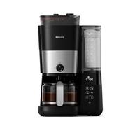 Cafetière filtre - PHILIPS - HD7888/01 - Grind & Brew avec broyeur - 1.25L - Métal