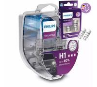 Philips H1 12V 55W P14.5s Vision Plus +60% 2Pcs. +2X W 5W LED Ultinon