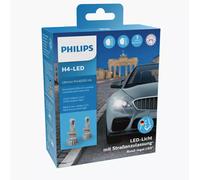 Philips H4 Lampe Ultinon Pro6000 H4 LED 11342U6000X2 LED Street Legal 12V