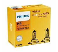 PHILIPS H4 Vision Ampoule avant Halogene 12342PRC2 Twin