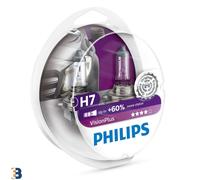 Philips H7 VisionPlus 12V 55W Ampoule phare PX26d 12972VPS2 Set