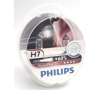 Philips H7 VisionPlus Ampoule De Phare +60% 12V Kit De 2