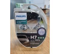 PHILIPS H7 X-TREME VISION +150% Lumière 12 V 55 KW Haute Visibilité