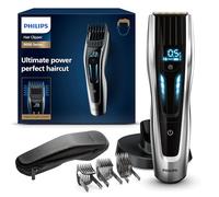 Philips HAIRCLIPPER Series 9000 Tondeuse à cheveux, lames en titane, sabots motorisés