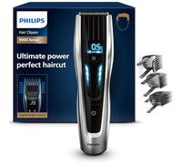 Philips HAIRCLIPPER Series 9000 Tondeuse à cheveux, lames en titane, sabots motorisés