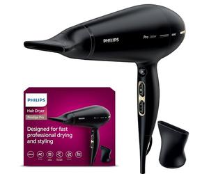 Philips Hair Dryer Prestige Pro, sèche-cheveux pour un séchage et une stylisation professionnels, avec 2 concentrateurs, 2300 W, modèle HPS920/00