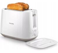 Philips | HD2582/00 | Grille-pain | Puissance 760 - 900 W | Nombre de trous 2 | Matériau du boîtier Plastique | Blanc