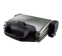 Philips HD4467 - Gril -électrique - 1422.7 cm ² - inox/noir Inox/noir G